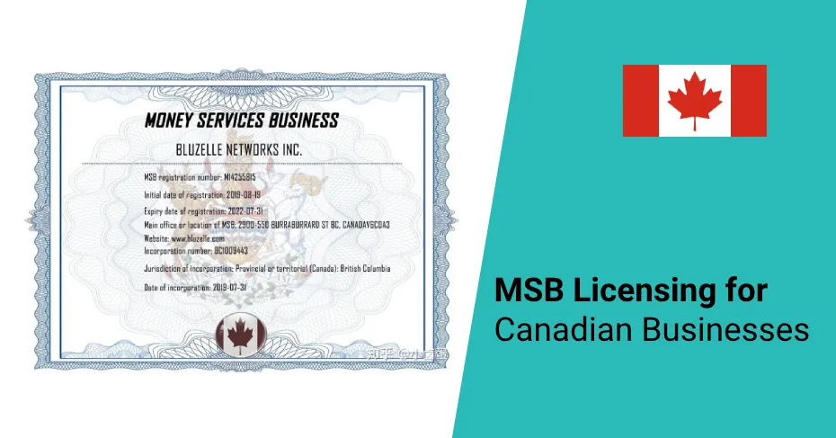 MSB Licensing for Canadian Businesses